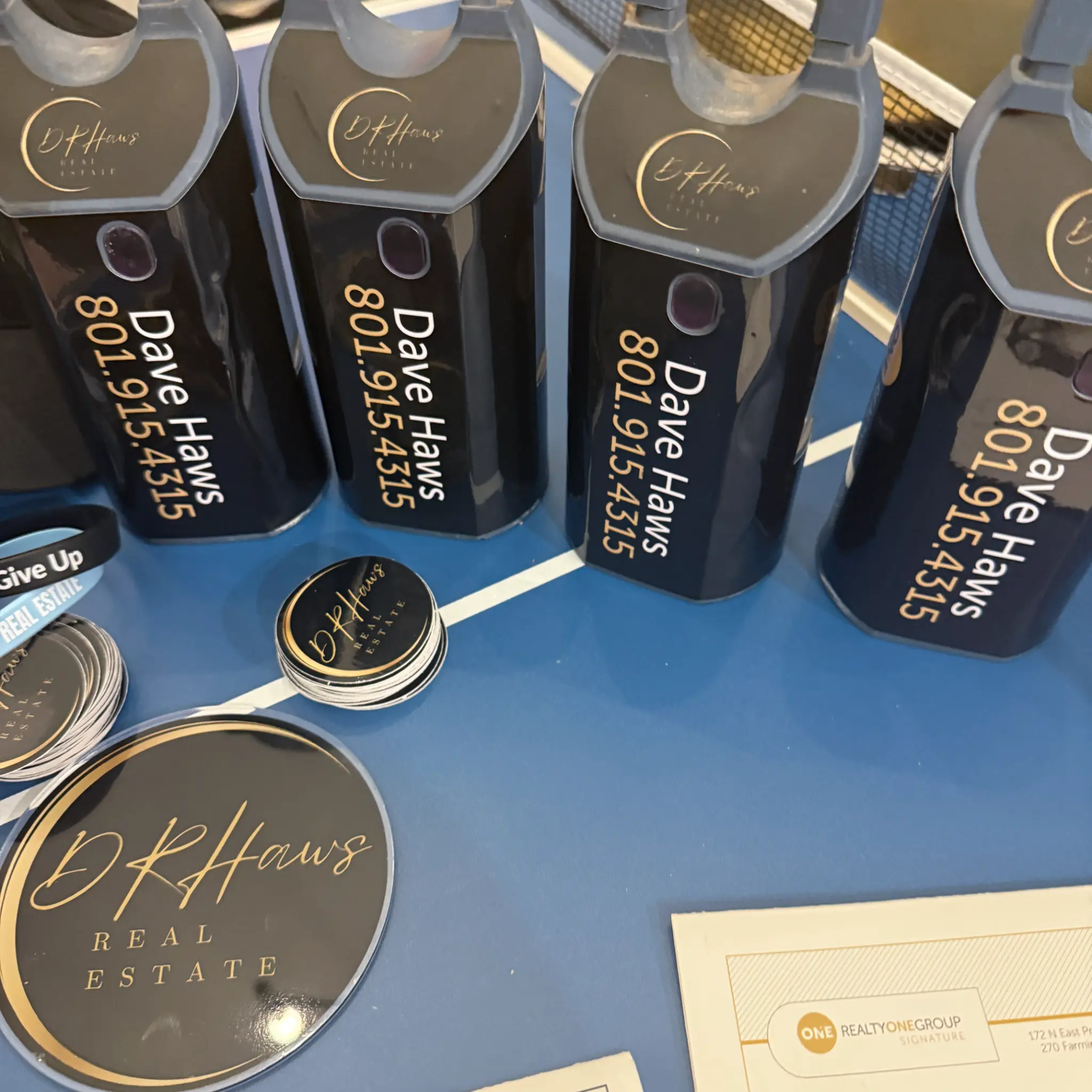 DRHaws Real Estate branded infrared lockboxes